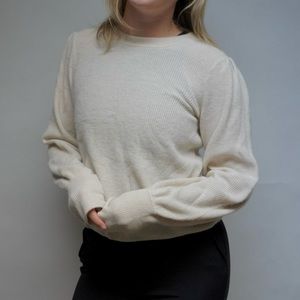Madewell cream sweater